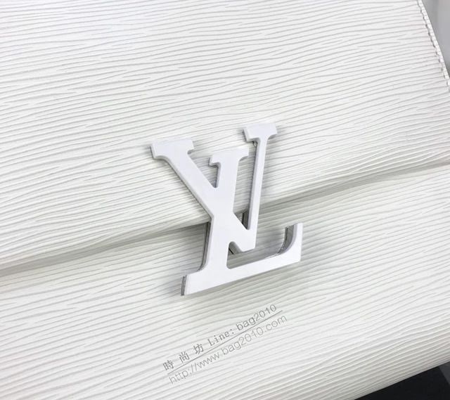 LV女包 M53834 白色 頂級原單 路易威登單肩包 Grenelle小號手袋 LV斜挎女包  ydh2784